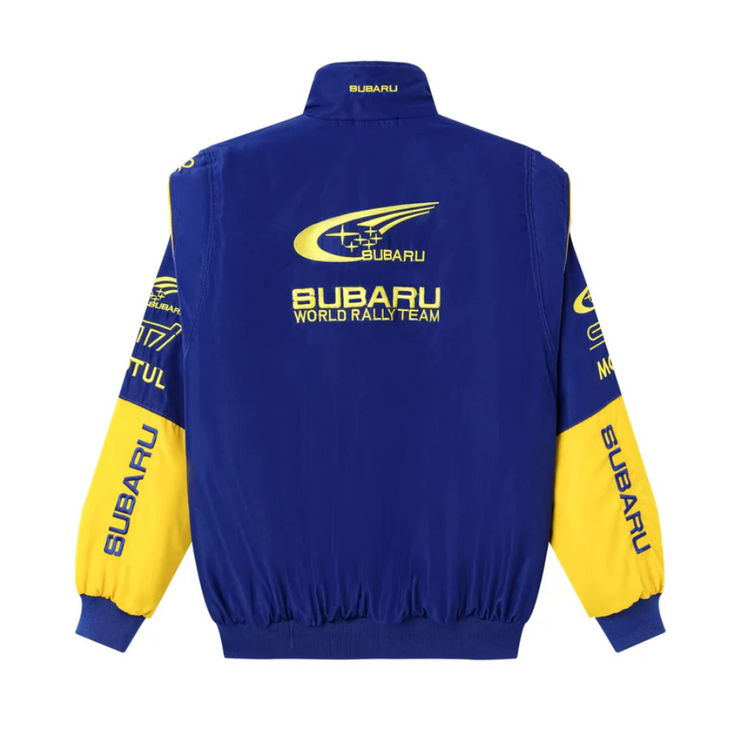 Blue Subaru Vintage Racing Jacket