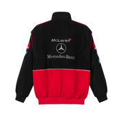 Red Mercedes Vintage Racing Jacket