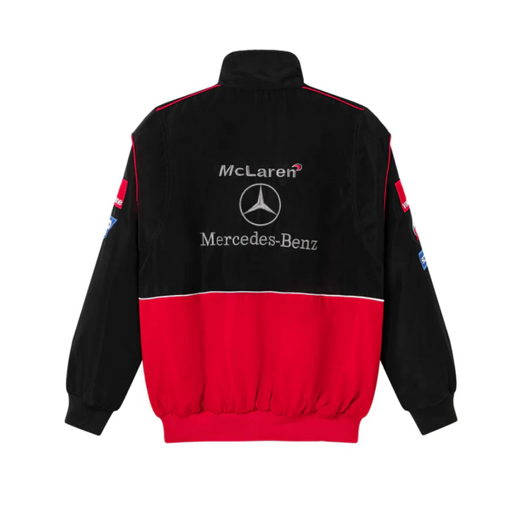 Red Mercedes Vintage Racing Jacket