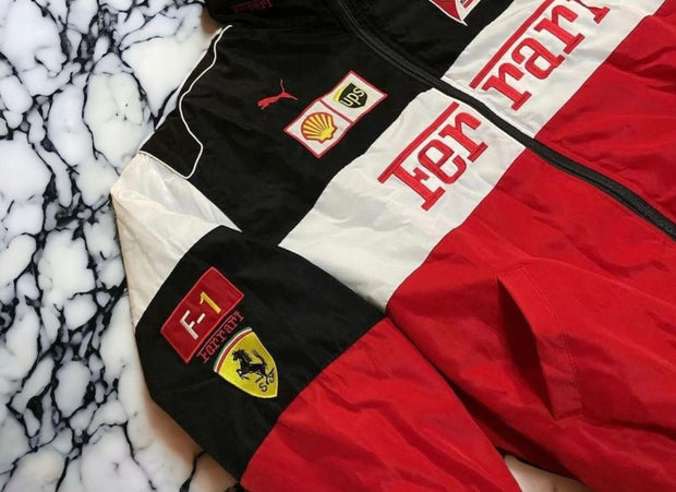 Embroidered F1 Racing Team Jacket
