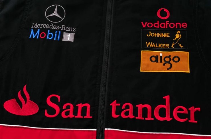 Red Mercedes Vintage Racing Jacket